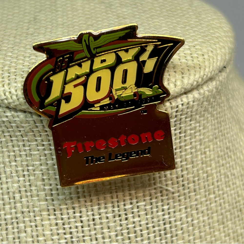 Vintage Indy 500 Firestone The‎ Legend SRE Hat Pin